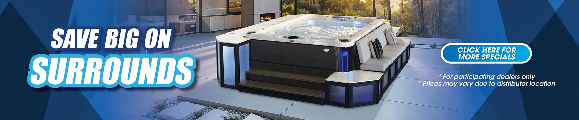Calspas hot tub being used in a family setting - Four Corners
