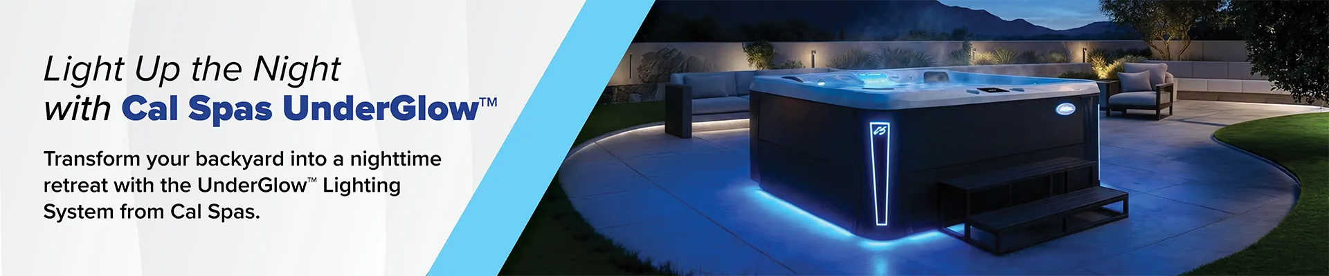 Calspas hot tub being used in a family setting - Four Corners